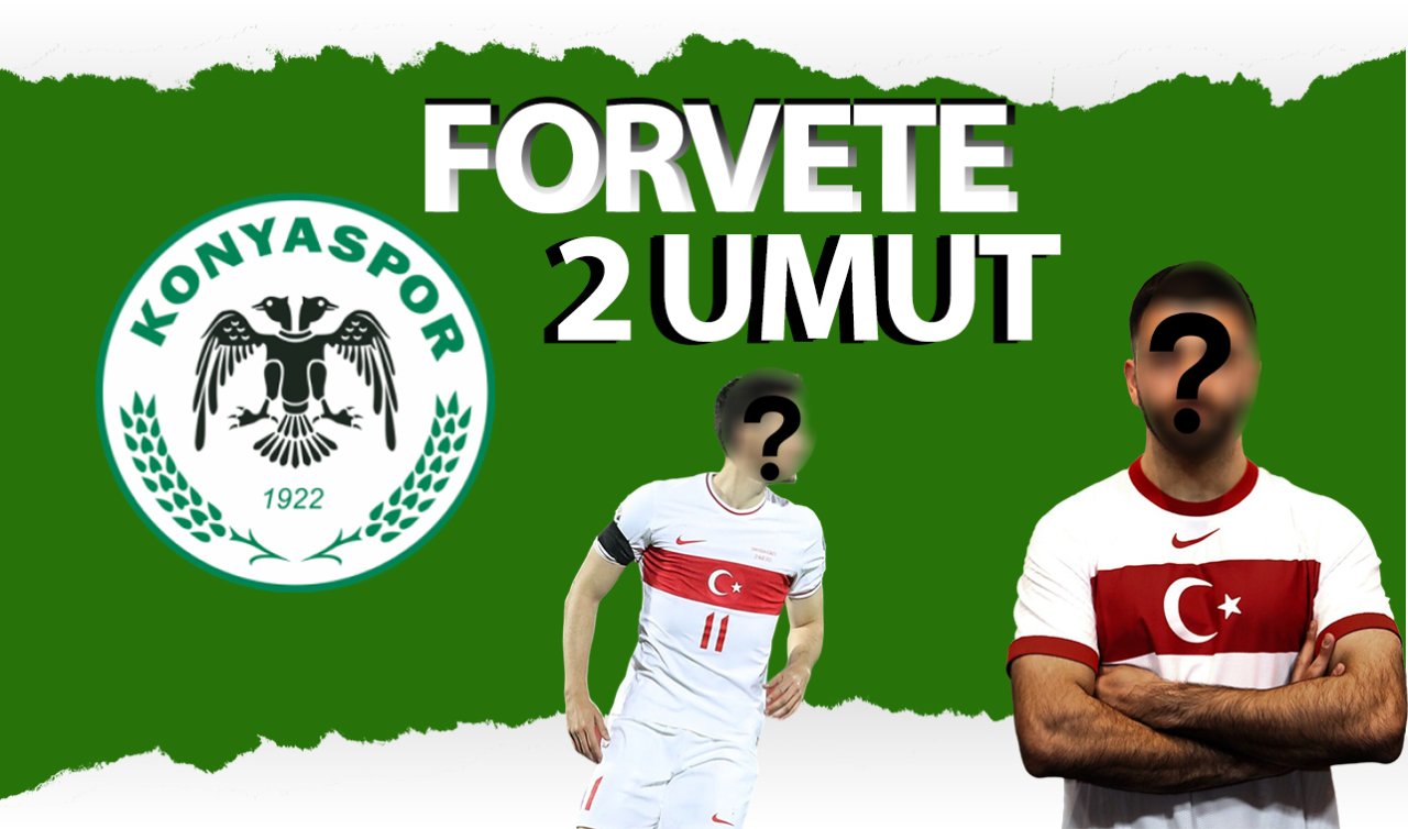  Konyaspor’da transfer! Forvete 2 Umut