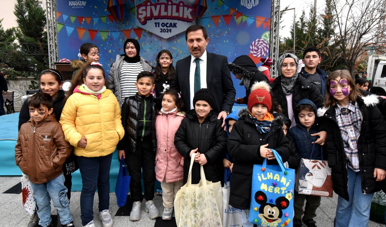 Karatay şivlilik etkinlikleriyle çocukların gönüllerine taht kurdu 