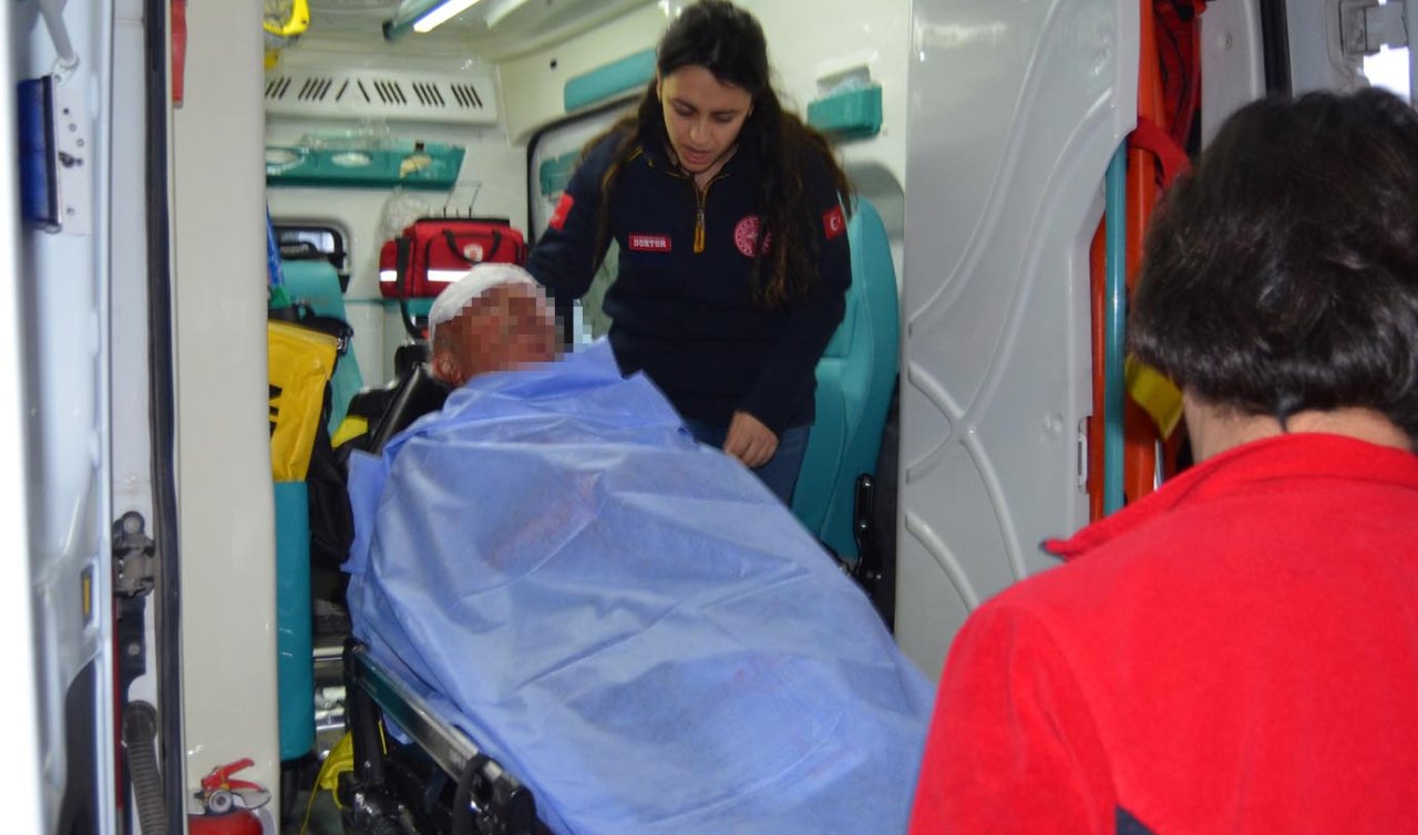 Kavga eden 40 yıllık çift vazo ile birbirini yaraladı