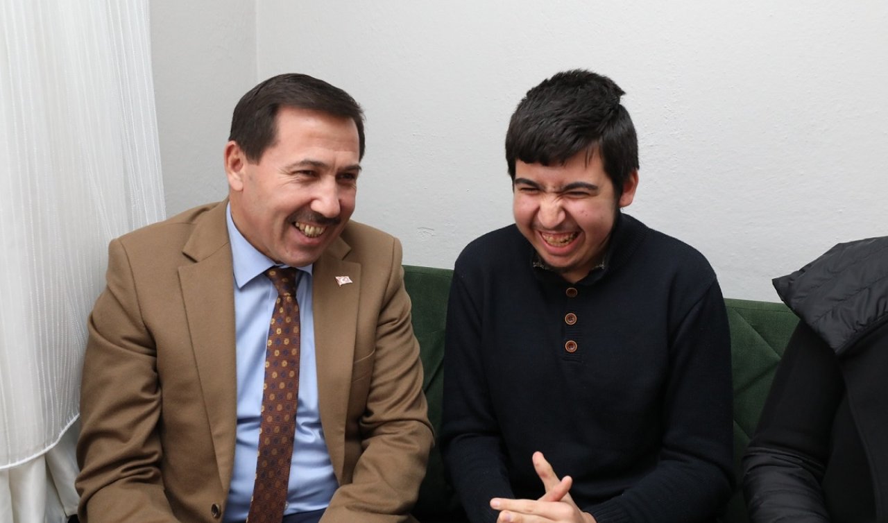 Başkan Kılca’dan görme engelli vatandaşlara ziyaret 