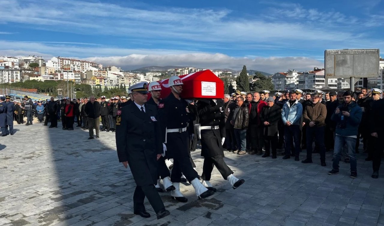 Şehit Astsubay Bahadır Canbulat Erdek’te son yolculuğuna uğurlandı