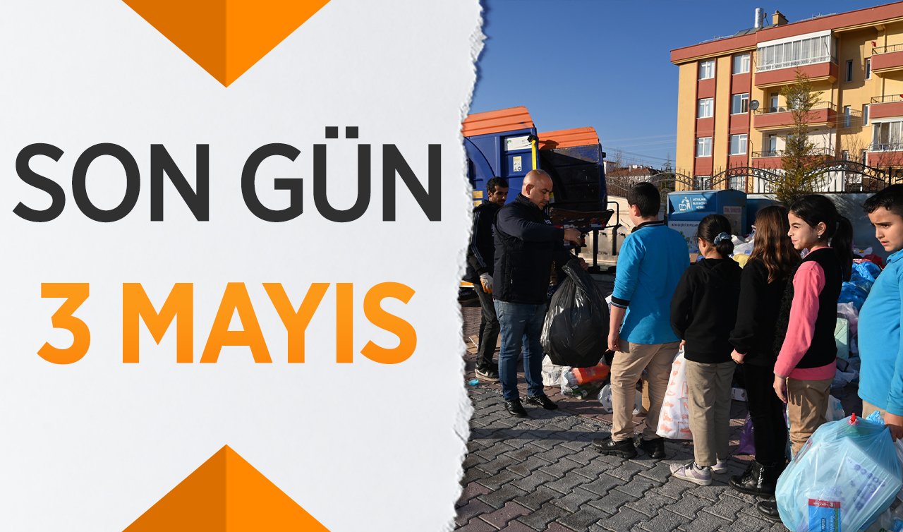 Konya’da on binlerce öğrenci yarışıyor! Tek bir amaç var: sıfır atık! Ödüller 4 ayrı kategoride değişiyor