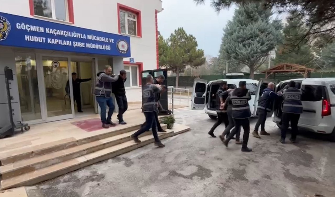 Konya’da yabancı uyruklu çete çökertildi! 