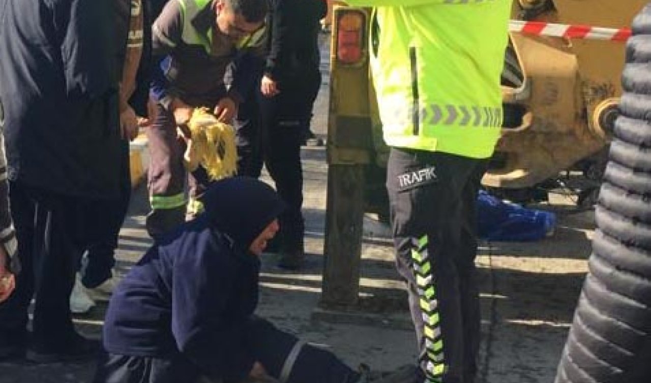 İş makinesinin çarptığı bebek arabasındaki Elis Ada öldü! Annesi ve kardeşi yaralandı