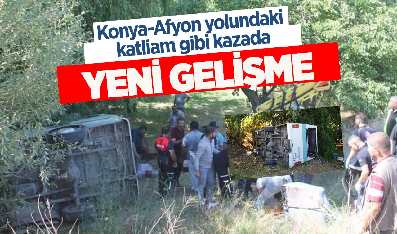 Konya-Afyon yolundaki katliam gibi kazada yeni gelişme! Sanığın yargılanmasına başlandı