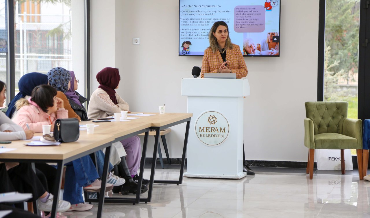 DOSD Meram’da ailelere “biz’’ olabilme yolculuğu anlatıldı 