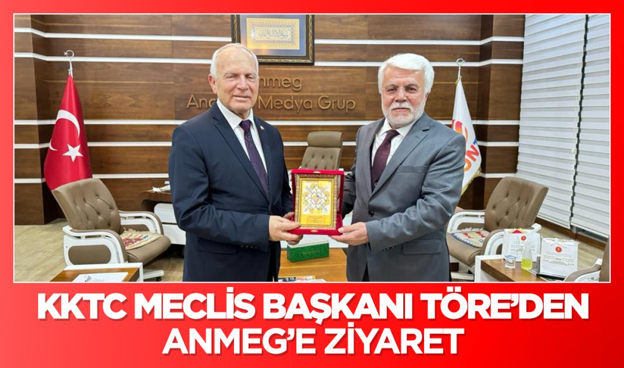 KKTC Meclis Başkanı Töre’den ANMEG’e anlamlı ziyaret