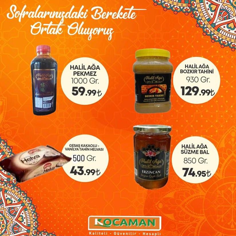 Kocaman Market indirimli ürünler katalogu