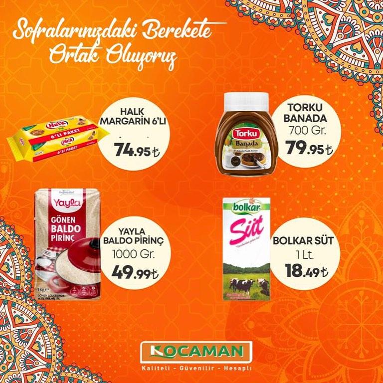 Kocaman Market indirimli ürünler katalogu