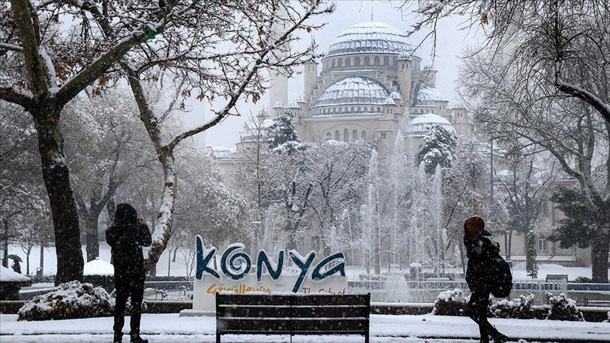 SON DAKİKA HAVA DURUMU | Konya'yı 4 gün etkisi altına alacak! Kar yağışı  hangi ilçelerde etkili olacak?