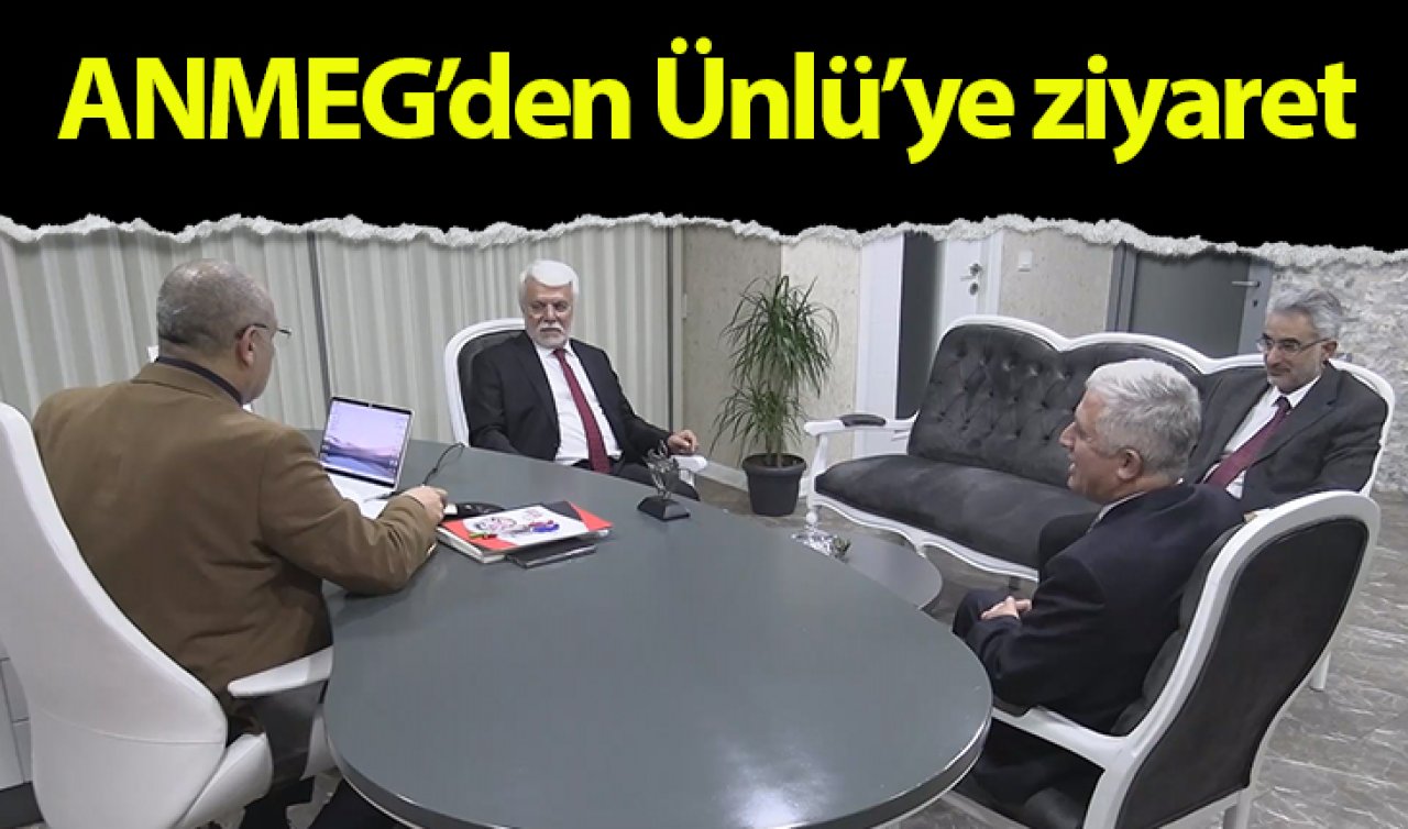 ANMEG’den Ünlü’ye ziyaret