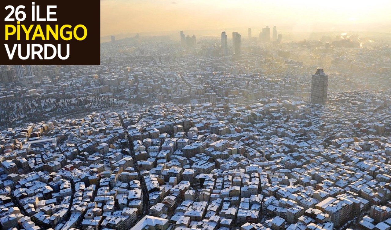 Konya, Ankara, Adana, Balıkesir, Elazığ, İstanbul, İzmir, Karaman, Kırıkkale ve Afyonkarahisar’a piyango vurdu…