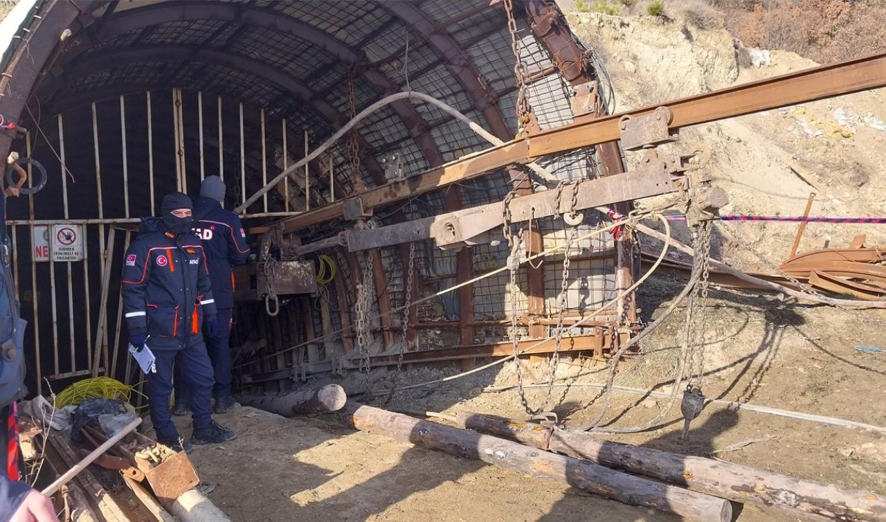 Kütahya’da linyit madeninde göçük: 1 işçi mahsur kaldı