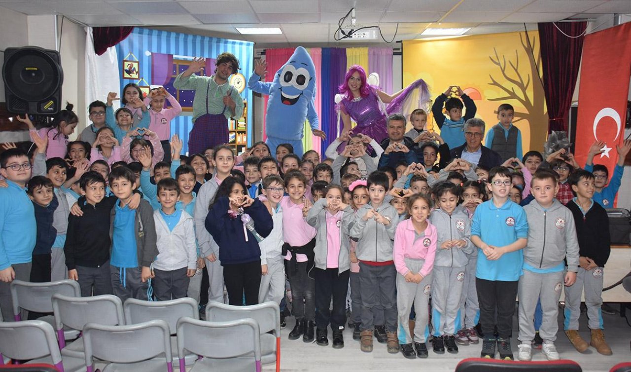 Çocuklara su bilinci tiyatro oyunuyla aşılanıyor