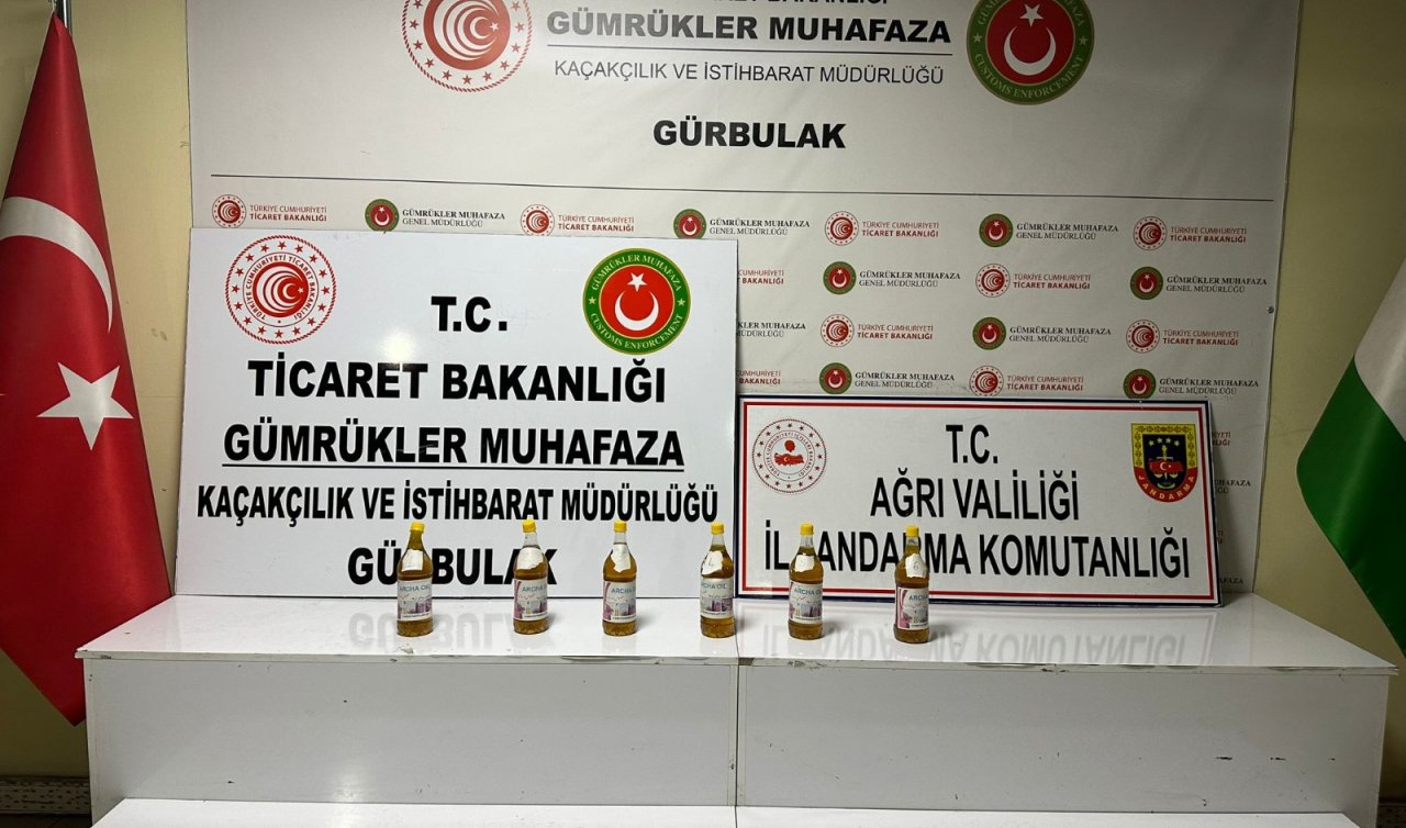 Yağ şişeleri içinde 6 kilo metamfetamin ele geçirildi; 1 kişi tutuklandı