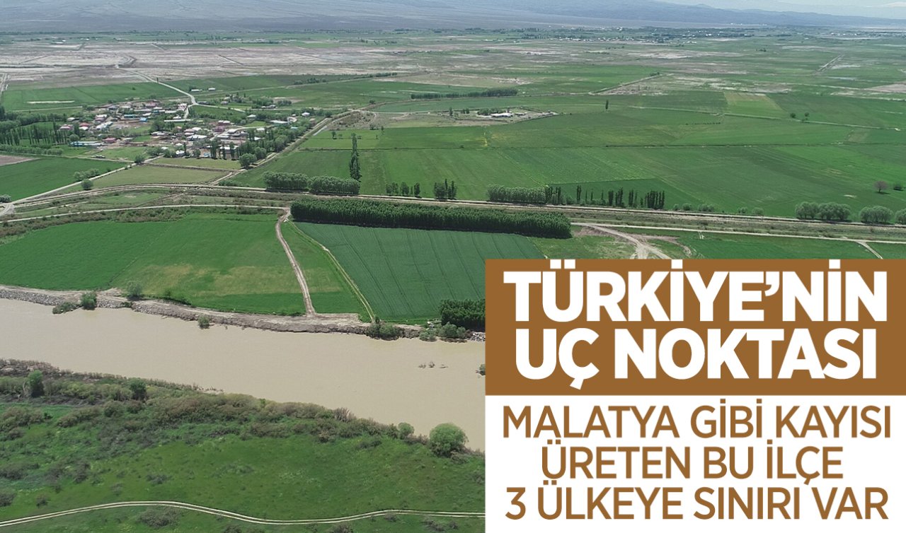  Malatya gibi kayısı üreten bu ilçenin 3 ülkeye sınırı var! Türkiye’nin uç noktası