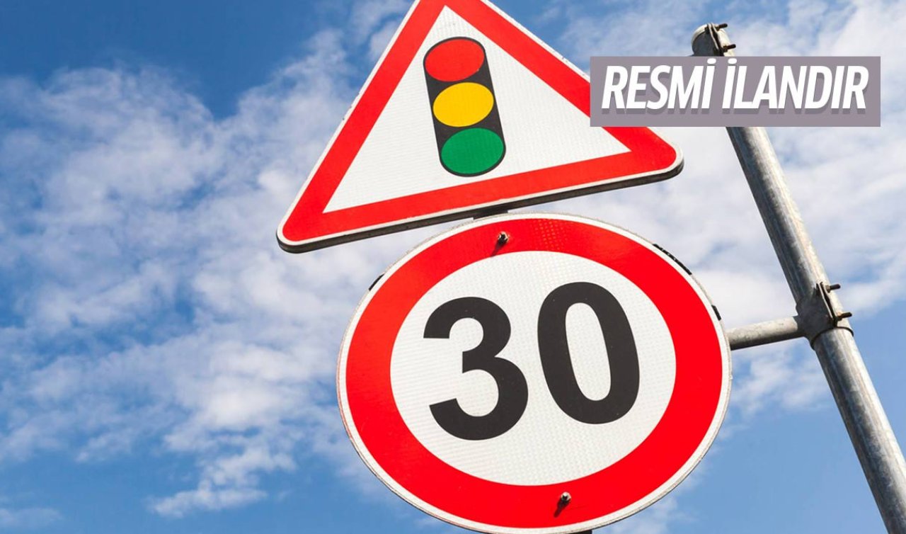 Konya’da trafik uyarı levhaları yenilenecek