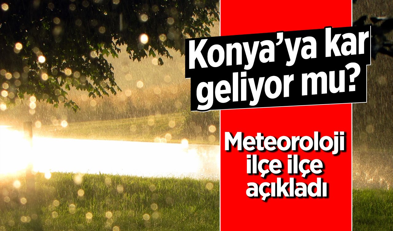 Konya Hava Durumu | Konya İçin Bugün, Yarın ve 5 Günlük Hava Durumu Nasıl Olacak?  8 Şubat 2024