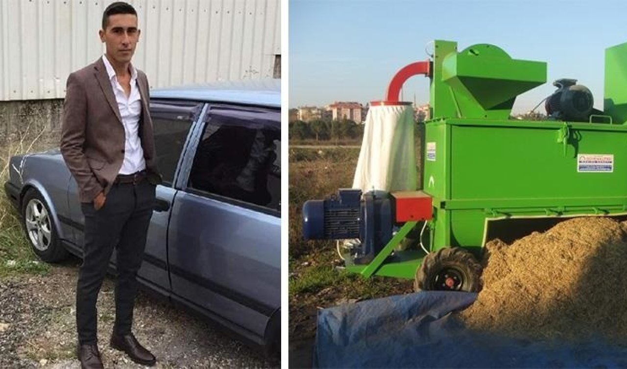Korkunç olay! Çiftlikte çalışırken yem karma makinesine sıkıştı