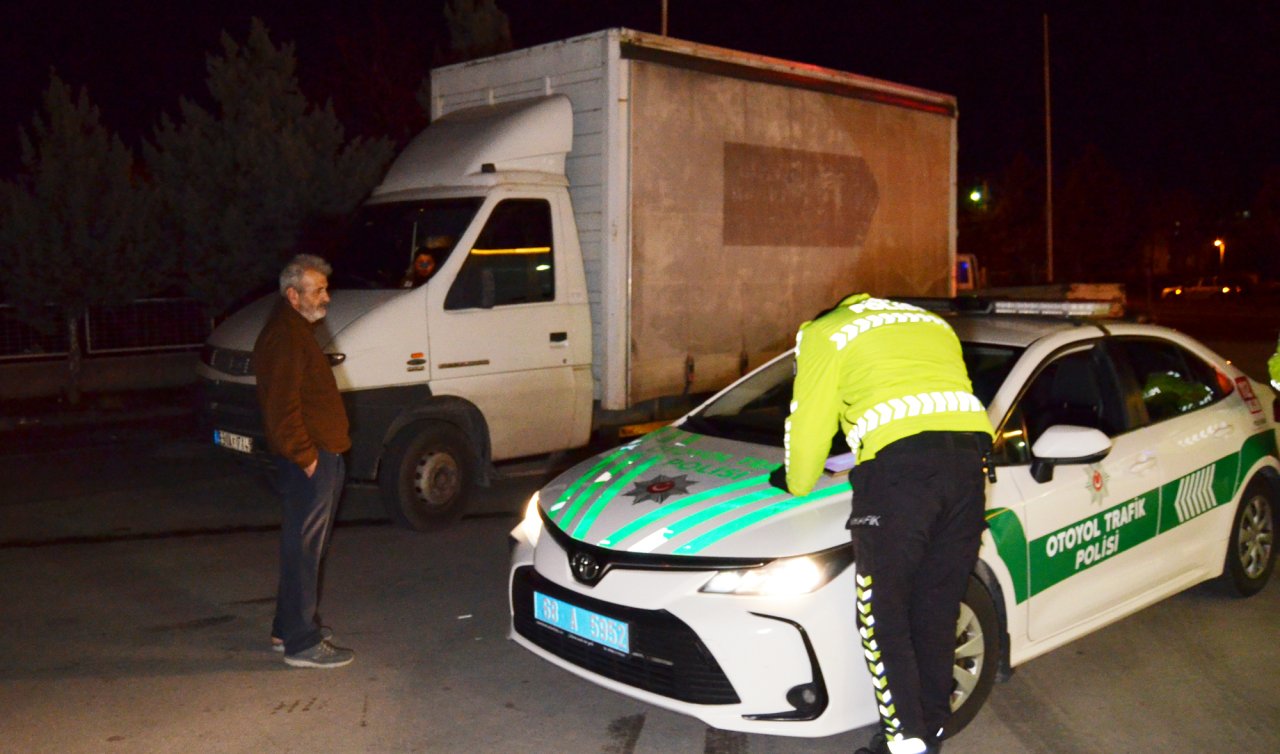 Ehliyet sınıfı yetersiz olduğu için dur ihtarına uymayan sürücü polis takibiyle yakalandı 