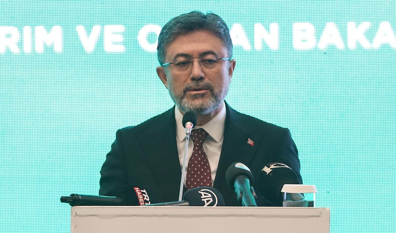 Bakan Yumaklı: Planlı tarımla ilgili yasal düzenlemeleri bitirdik