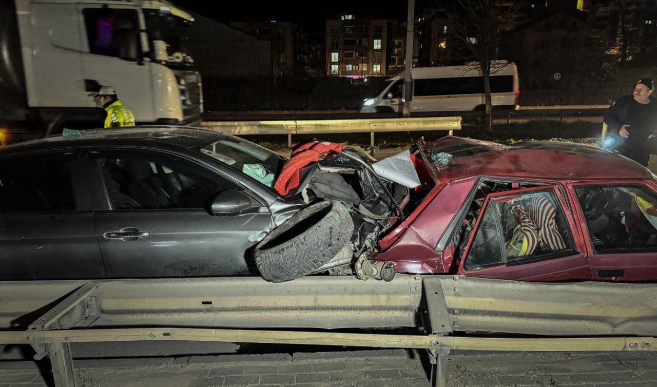 Lastik değiştiren 3 kişiye araba çarptı: 1 ölü, 2 yaralı