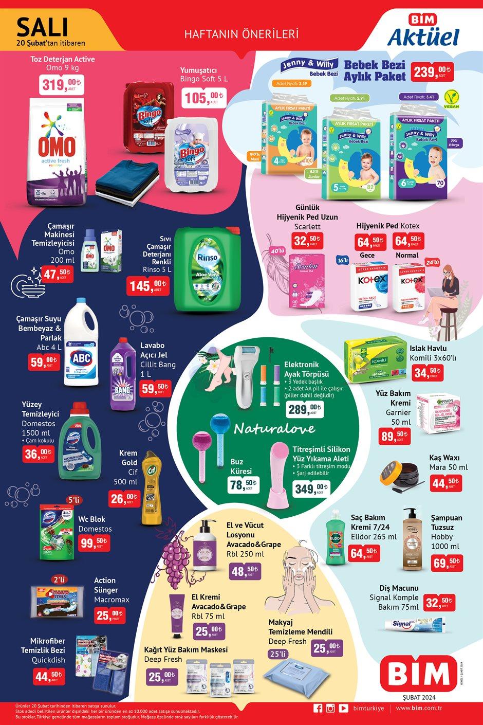 bim 21 şubat kataloğu