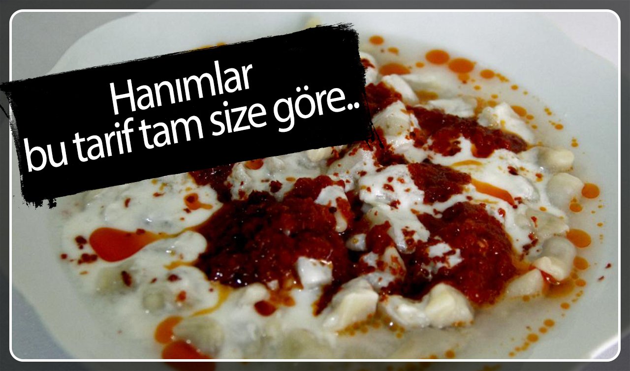 Kayseri Mantısının yapımı bu kadar kolaymış! Hanımlar bu tarif tam size göre