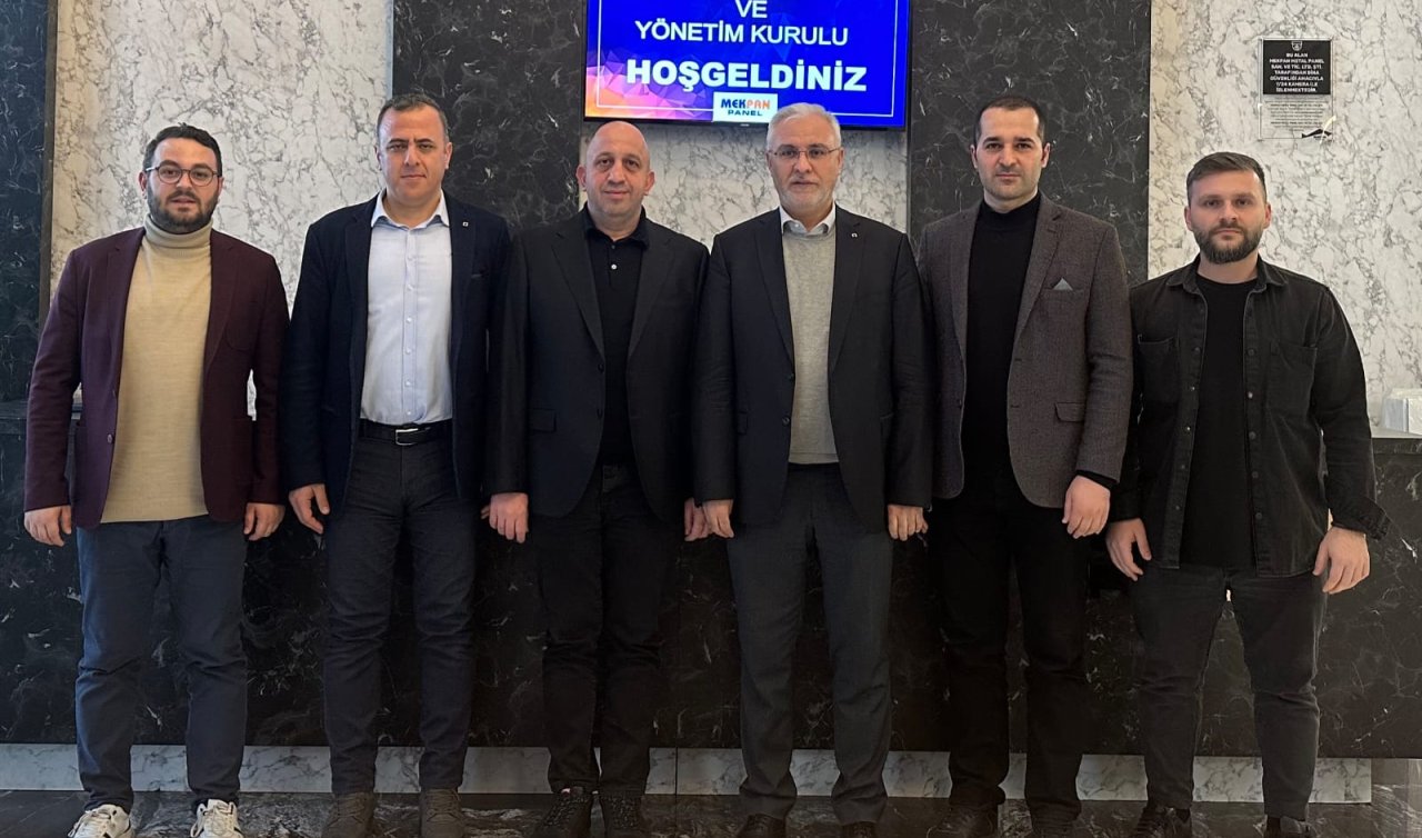 Mekpan Panel’e Konya Mimarlar Odasından ziyaret 