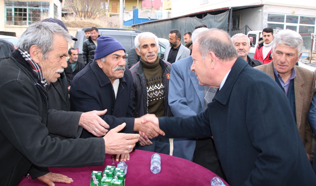  Başkan Oprukçu’dan iki mahalleye ziyaret