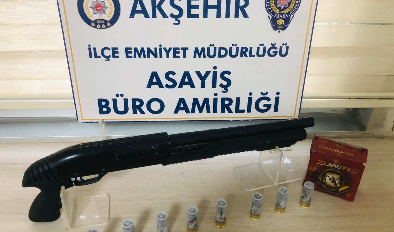 Akşehir’de asayiş denetimi yapıldı