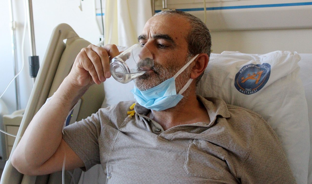 Kana kana su içmeyi Allah nasip edecek mi dedi ertesi gün böbrek nakli oldu