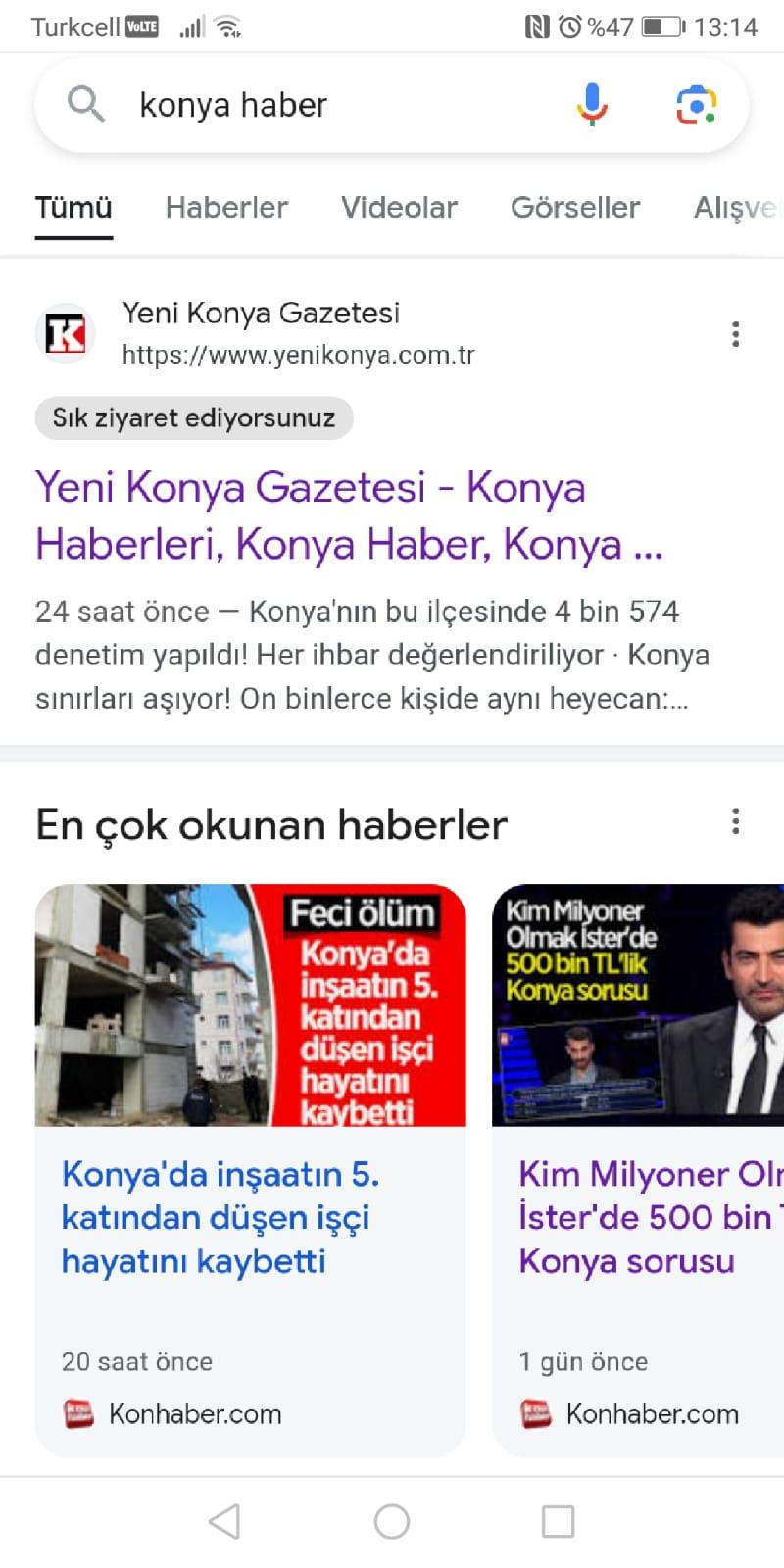 yenikonya.com.tr konya haber