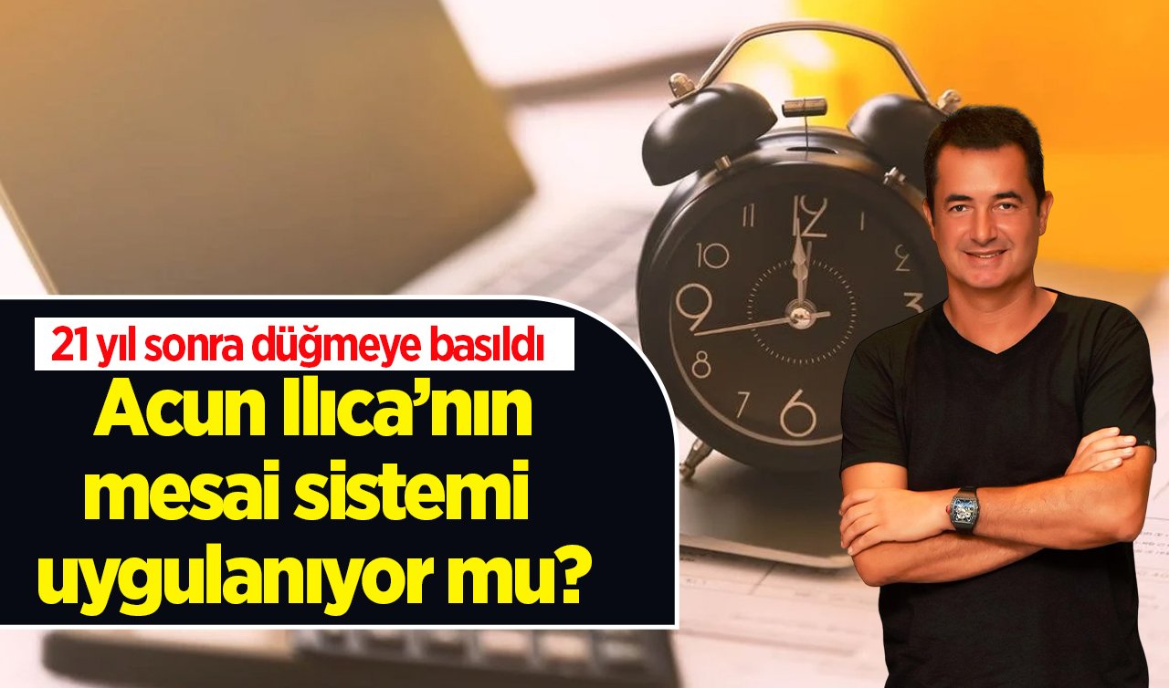 21 yıl sonra düğmeye basıldı | Milyonlarca çalışan bu haberi bekliyor! Mesai saatleri kısalıyor 