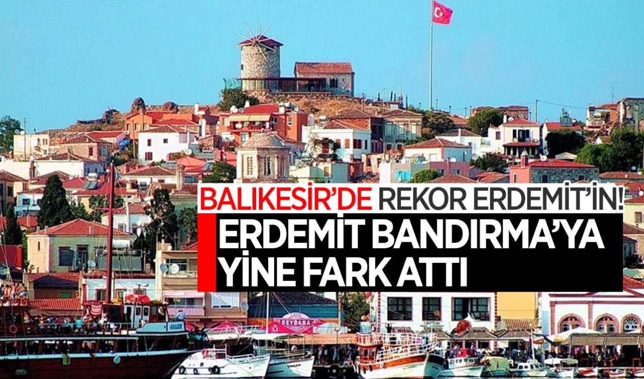  Balıkesir’de rekor Edremit’in! Edremit Bandırma’ya yine fark attı