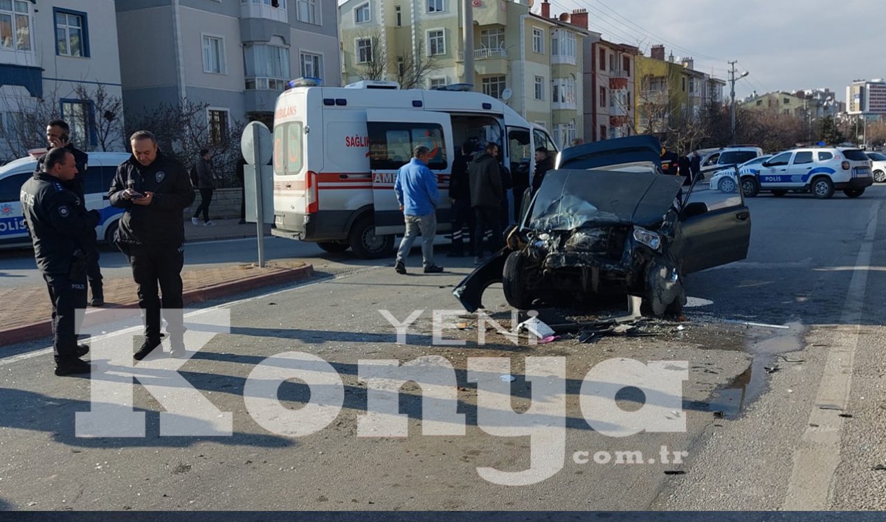 Konya’da ölümlü kaza! 