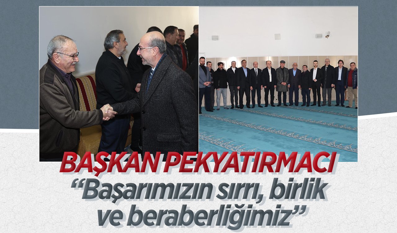 Başkan Pekyatırmacı’dan Gıda Toptancıları Esnafına ziyaret