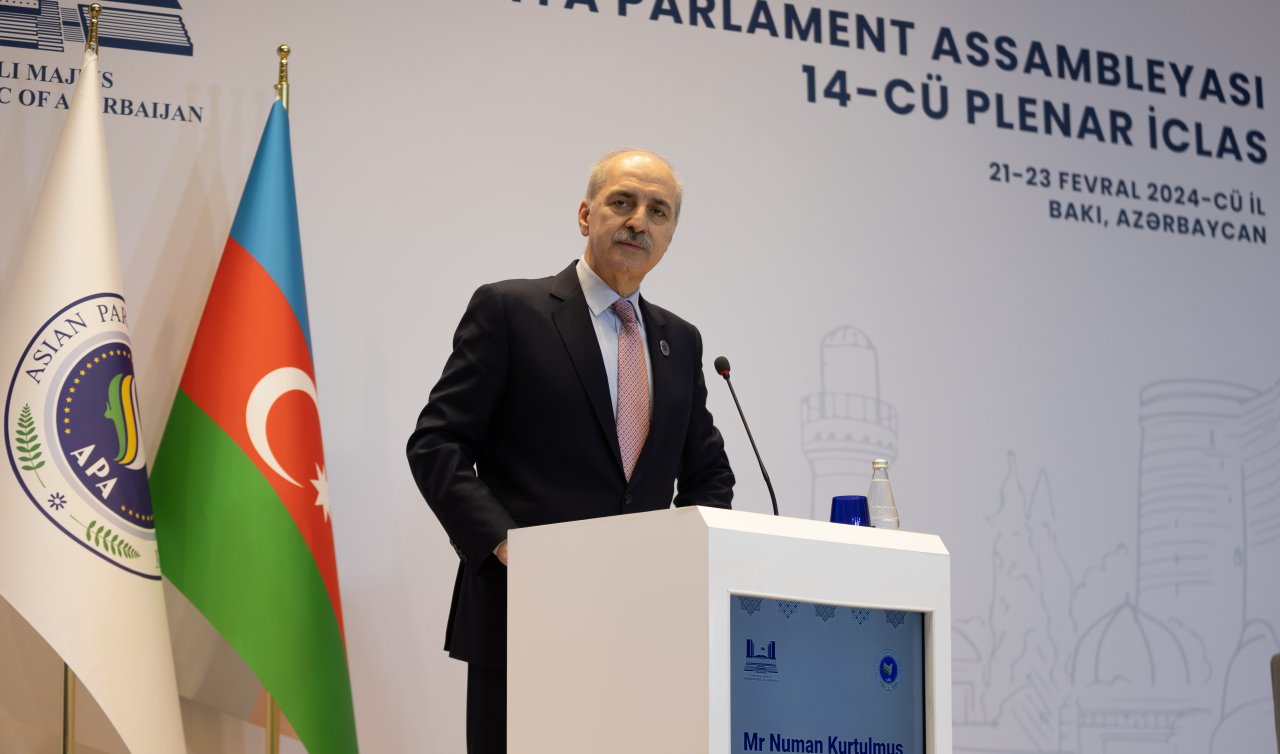 TBMM Başkanı Kurtulmuş: Uluslararası bir anlayışa ihtiyacımız var
