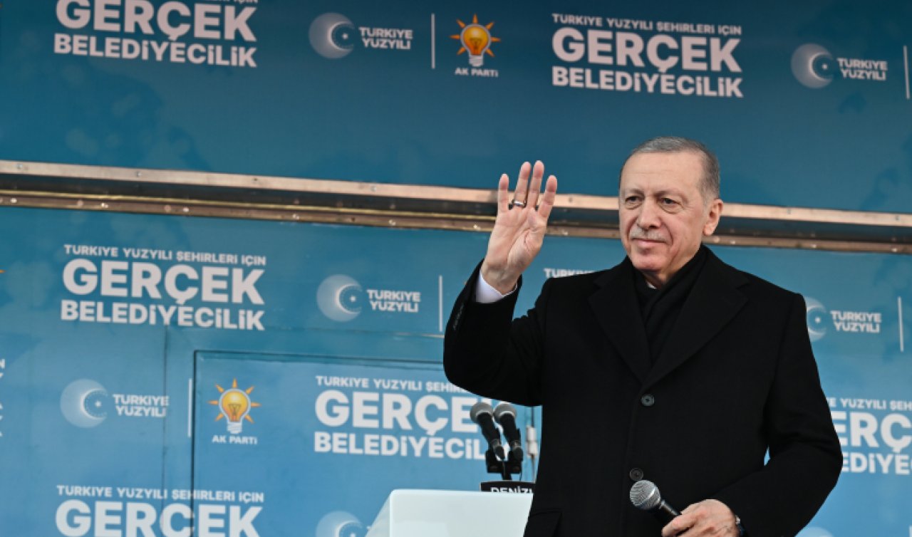  Cumhurbaşkanı Erdoğan seçmenle buluşuyor