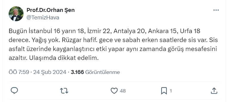 Prof. Orhan Şen
