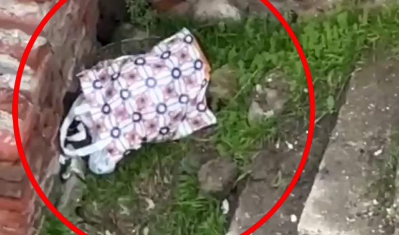  Vicdansızlığın böylesi! Metruk yapıya yeni doğmuş bebeğini bıraktı; ağlayan bebeğe komşuları yetişti