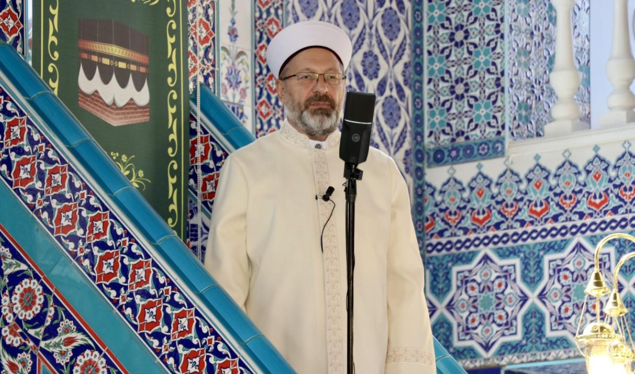 Diyanet İşleri Başkanı Erbaş’tan Berat Kandili mesajı