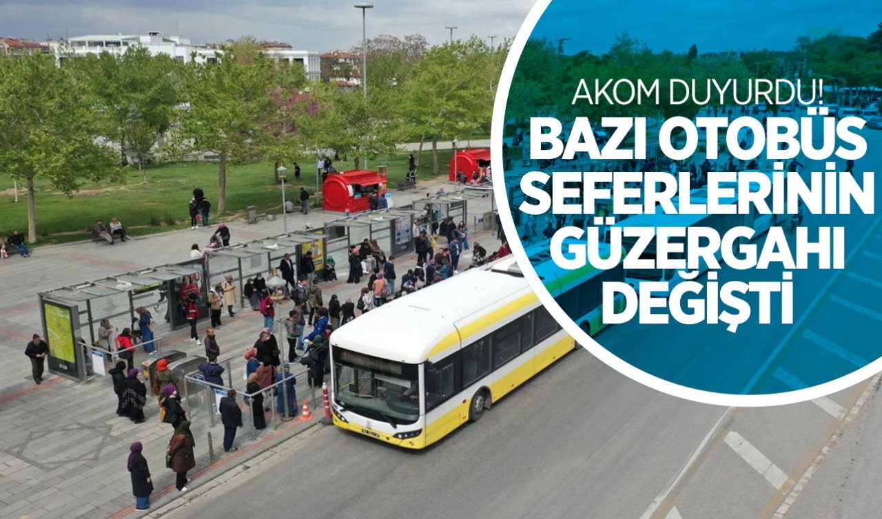 Konya AKOM bu yolların trafiğe kapanacağını duyurdu! Bazı otobüs seferlerin güzergahı da değişiyor