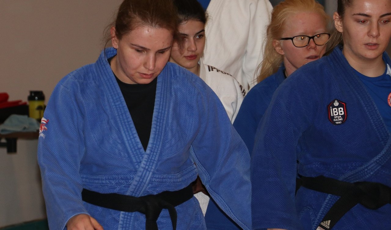Görme engelli milli judocu Merve Uslu’nun hedefi olimpiyat madalyası