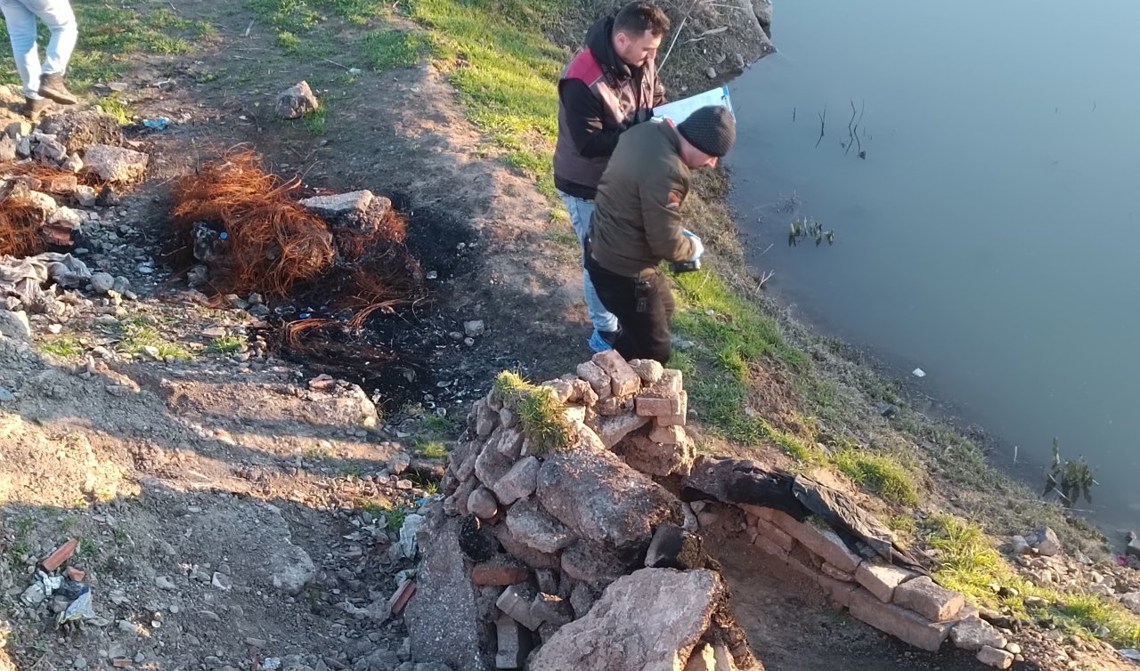 Nehir kenarında kimliği belirsiz erkek cesedi bulundu