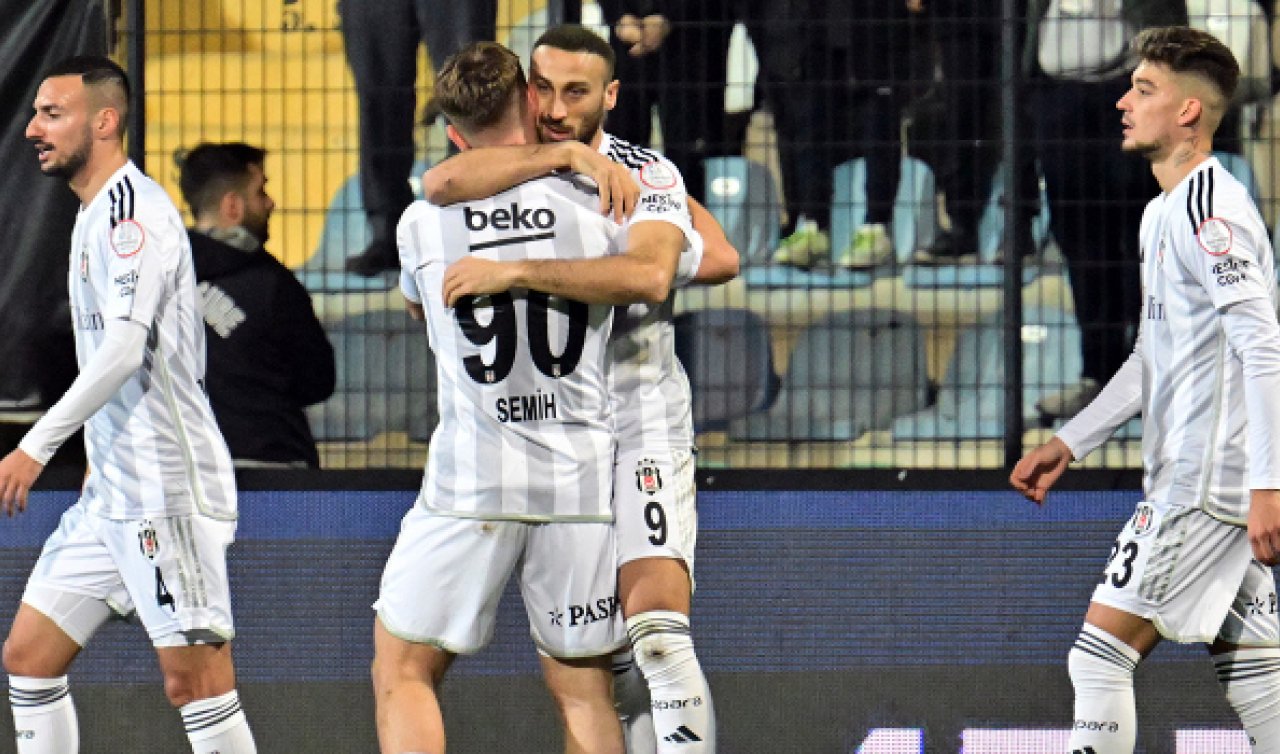  Beşiktaş 3 puanı 2 golle aldı