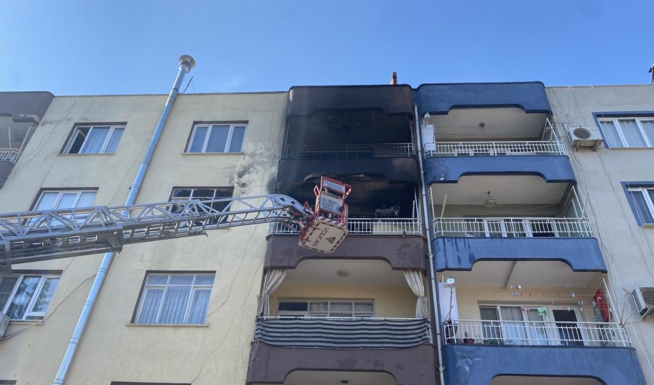  Misafirliğe geldiği evde çıkan yangında hayatını kaybetti