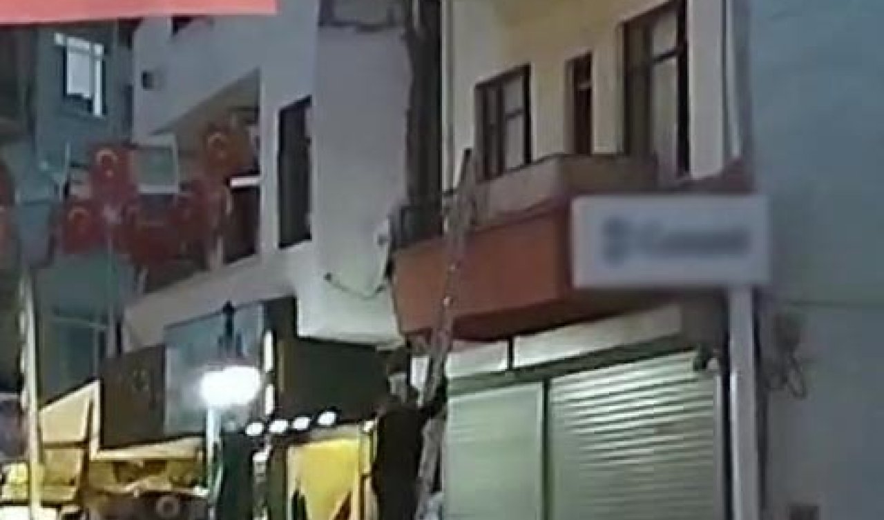 Annesinin ellerinden kayıp 2’nci kattan düşen down sendromlu Zeynep’i havada yakalandı