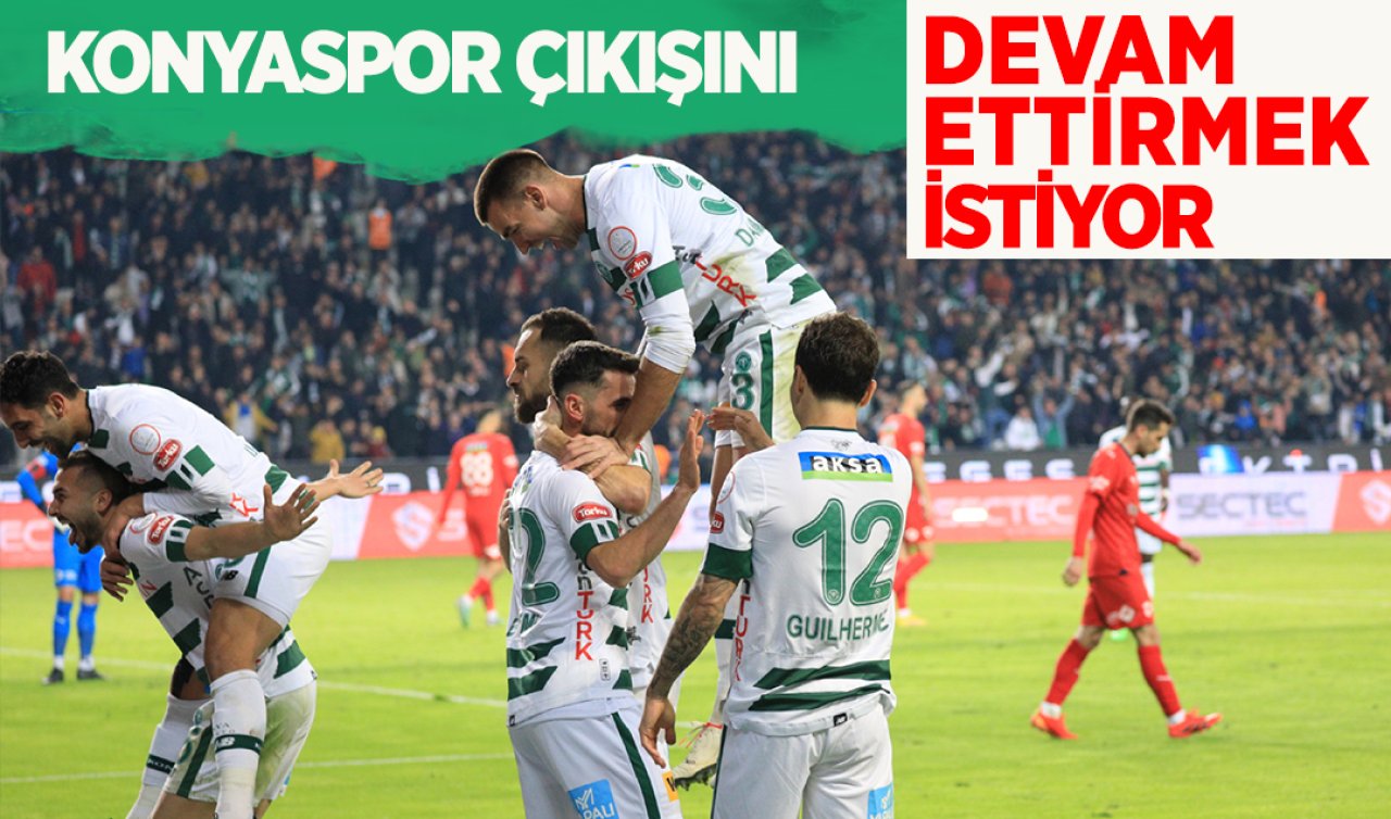  Konyaspor ligde tutunmak istiyor! 