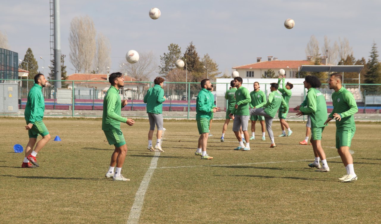 1922 Konyaspor’da Kütahya maçı hazırlıkları devam ediyor 